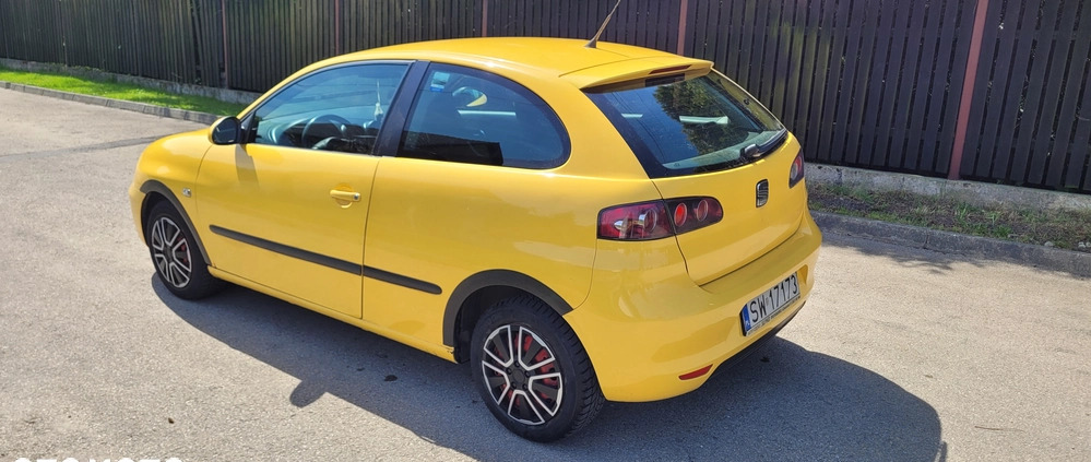 Seat Ibiza cena 5700 przebieg: 216000, rok produkcji 2007 z Orzesze małe 46